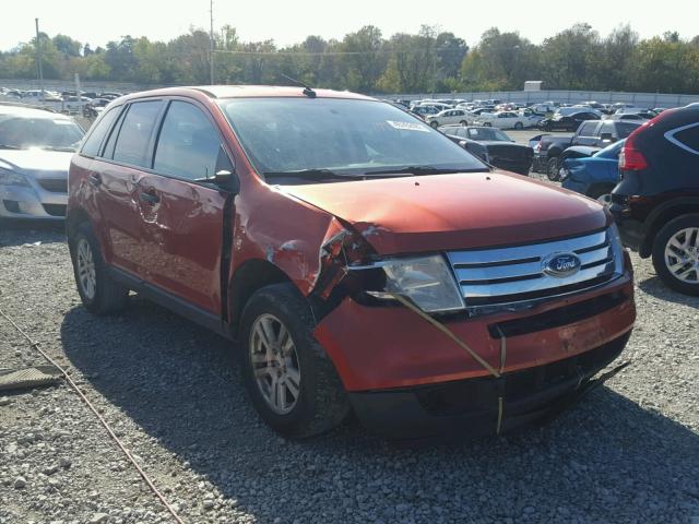 2FMDK36C17BB13815 - 2007 FORD EDGE SE ORANGE photo 1