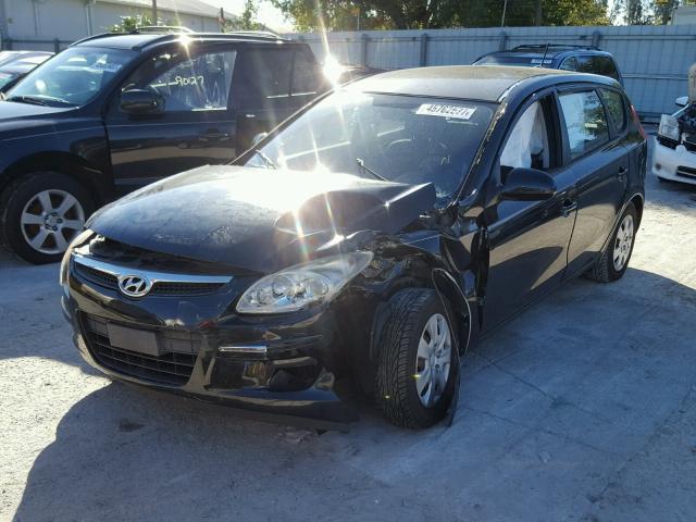 KMHDB8AEXAU058305 - 2010 HYUNDAI ELANTRA TO BLACK photo 2