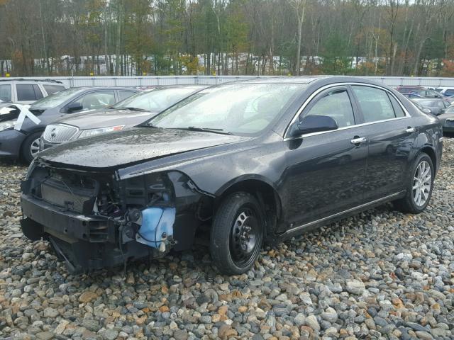 1G1ZK57B694215886 - 2009 CHEVROLET MALIBU LTZ BLACK photo 2