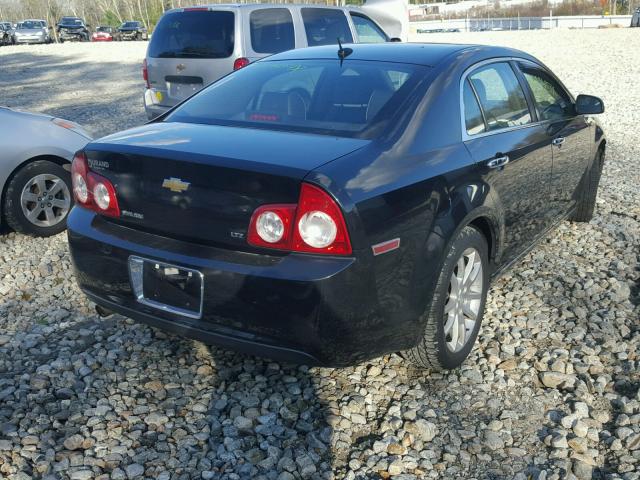 1G1ZK57B694215886 - 2009 CHEVROLET MALIBU LTZ BLACK photo 4