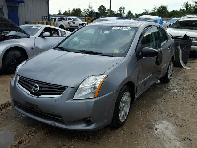 3N1AB6AP4BL684749 - 2011 NISSAN SENTRA 2.0 GRAY photo 2