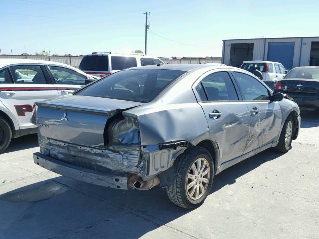 4A3AB56F47E021922 - 2007 MITSUBISHI GALANT ES CHARCOAL photo 4