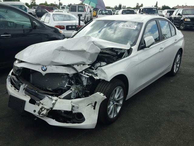 WBA8E1G37HNU18447 - 2017 BMW 320 I WHITE photo 2