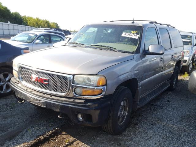 1GKFK66U52J309241 - 2002 GMC DENALI XL TAN photo 2