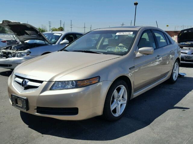 19UUA66256A078014 - 2006 ACURA 3.2TL GOLD photo 2