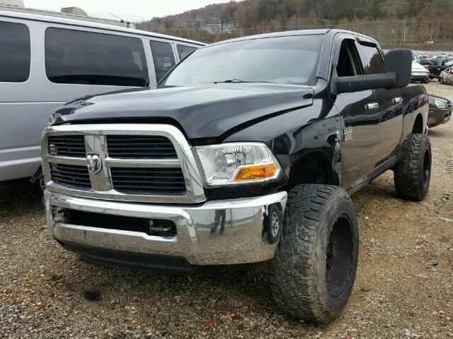 3C6UD5DL1CG154425 - 2012 DODGE RAM 2500 S BLACK photo 2