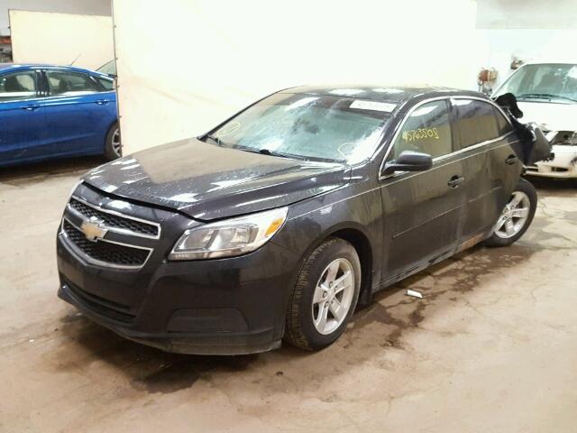 1G11B5SA2DF328291 - 2013 CHEVROLET MALIBU LS 灰色 照片 2