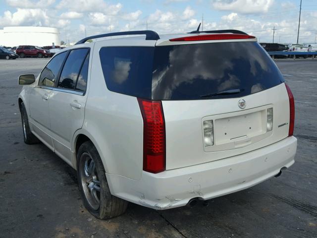 1GYEE637X80108683 - 2008 CADILLAC SRX WHITE photo 3