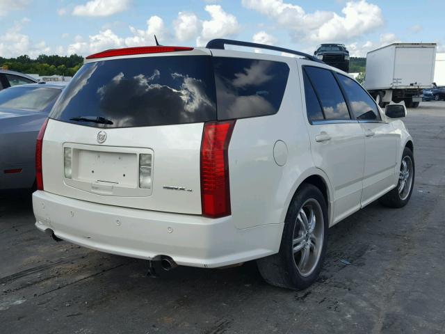 1GYEE637X80108683 - 2008 CADILLAC SRX WHITE photo 4