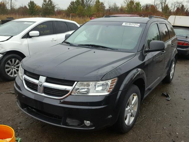 3D4PG5FV9AT104813 - 2010 DODGE JOURNEY SX BLACK photo 2