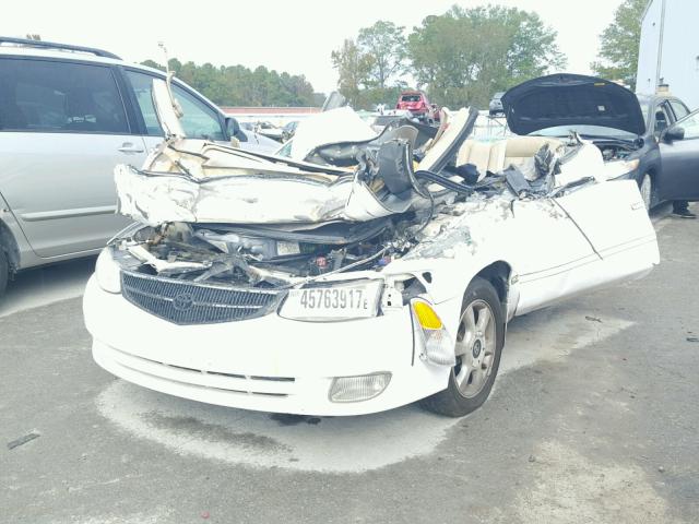 2T1CF22P0XC144200 - 1999 TOYOTA CAMRY SOLA WHITE photo 2