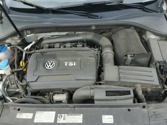 1VWAT7A39EC083993 - 2014 VOLKSWAGEN PASSAT S GRAY photo 7