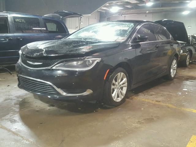 1C3CCCAB5FN612636 - 2015 CHRYSLER 200 LIMITE BLACK photo 2