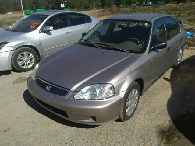 1HGEJ6674YL013307 - 2000 HONDA CIVIC TAN photo 2