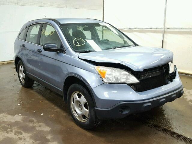 JHLRE48377C047486 - 2007 HONDA CR-V BLUE photo 1