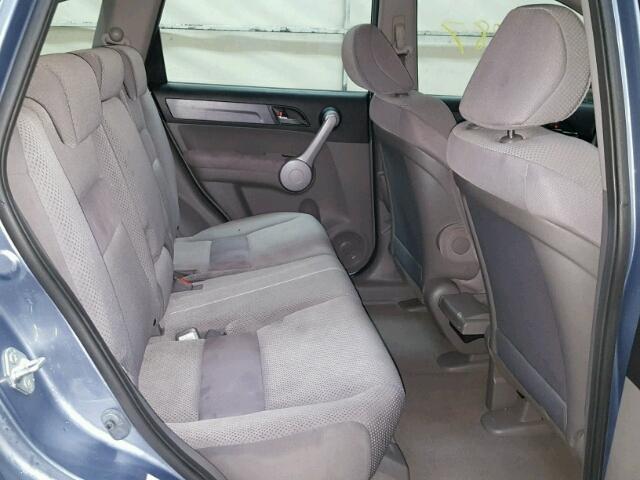 JHLRE48377C047486 - 2007 HONDA CR-V BLUE photo 6