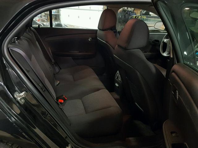 1G1ZC5EU2CF268274 - 2012 CHEVROLET MALIBU 1LT BLACK photo 6