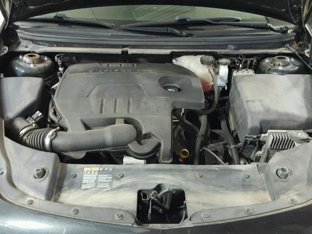 1G1ZC5EU2CF268274 - 2012 CHEVROLET MALIBU 1LT BLACK photo 7