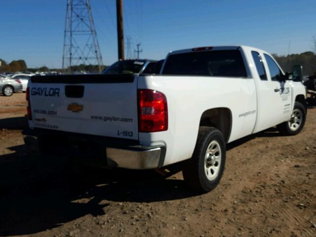 1GCRCPE0XCZ118069 - 2012 CHEVROLET SILVERADO WHITE photo 4