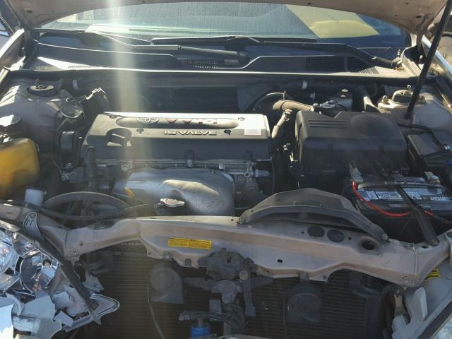 JTDBE32K030169918 - 2003 TOYOTA CAMRY LE GOLD photo 7