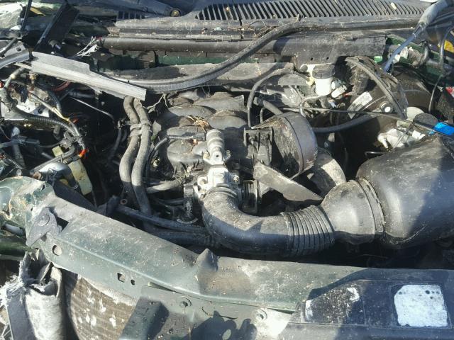 1FTZF17251NB61371 - 2001 FORD F150 GREEN photo 7