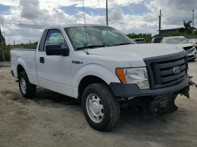 1FTMF1CW7AFD50987 - 2010 FORD F150 WHITE photo 1