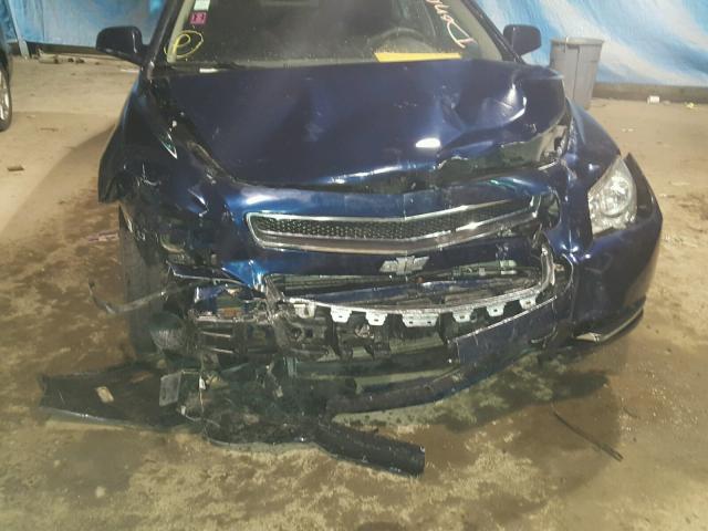 1G1ZC5EB2AF274779 - 2010 CHEVROLET MALIBU 1LT BLUE photo 9