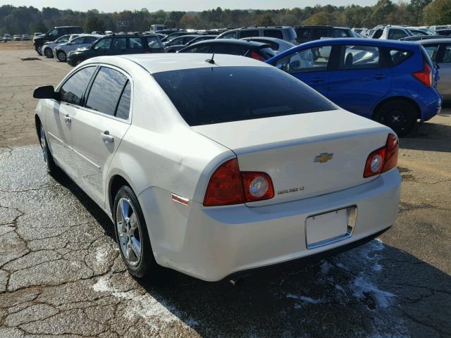 1G1ZD5EB7AF117973 - 2010 CHEVROLET MALIBU 2LT WHITE photo 3