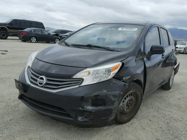 3N1CE2CP2EL358748 - 2014 NISSAN VERSA NOTE BLACK photo 2