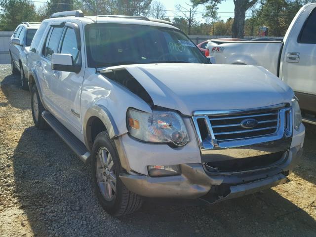 1FMEU64E86UB71272 - 2006 FORD EXPLORER E WHITE photo 1