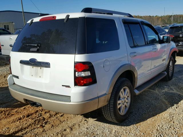 1FMEU64E86UB71272 - 2006 FORD EXPLORER E WHITE photo 4