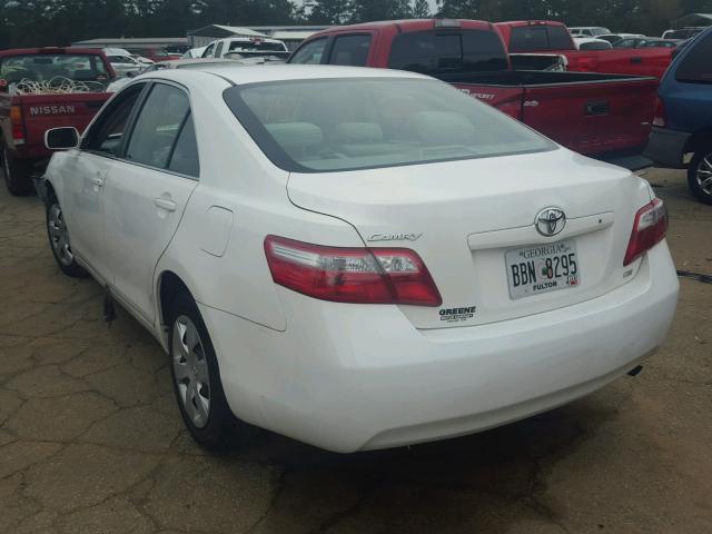 JTNBE46K373044346 - 2007 TOYOTA CAMRY NEW WHITE photo 3