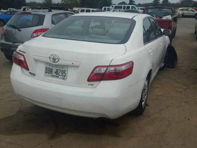 JTNBE46K373044346 - 2007 TOYOTA CAMRY NEW WHITE photo 4