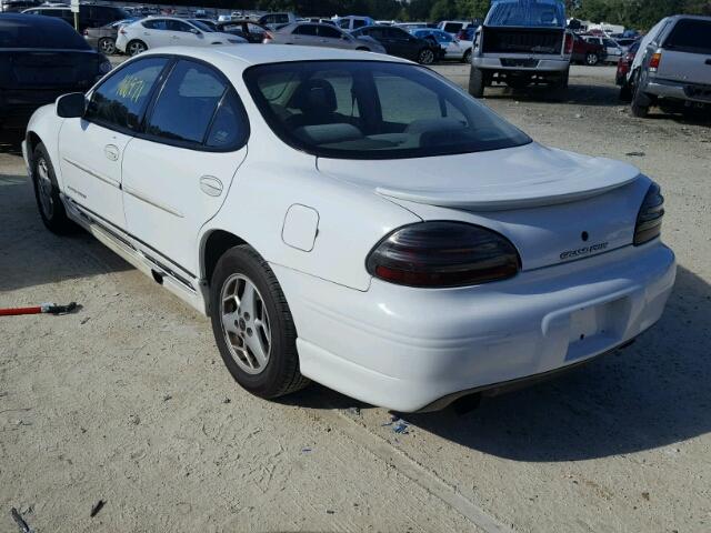 1G2WP52K61F135908 - 2001 PONTIAC GRAND PRIX WHITE photo 3