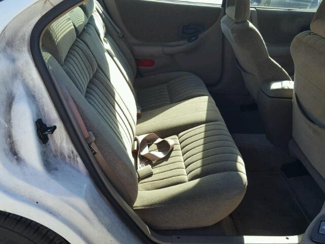 1G2WP52K61F135908 - 2001 PONTIAC GRAND PRIX WHITE photo 6