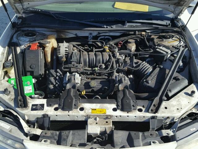 1G2WP52K61F135908 - 2001 PONTIAC GRAND PRIX WHITE photo 7