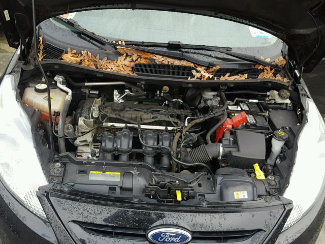 3FADP4EJ9BM144545 - 2011 FORD FIESTA SE BLACK photo 7