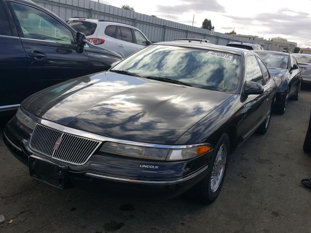 1LNLM91V2SY662324 - 1995 LINCOLN MARK VIII BLACK photo 2