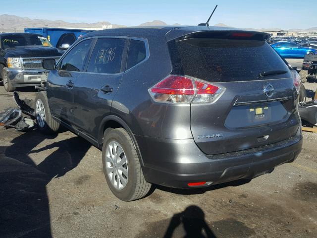 JN8AT2MT8GW012520 - 2016 NISSAN ROGUE S GRAY photo 3