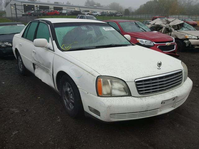 1G6KD54Y45U249317 - 2005 CADILLAC DEVILLE WHITE photo 1