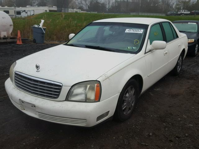 1G6KD54Y45U249317 - 2005 CADILLAC DEVILLE WHITE photo 2