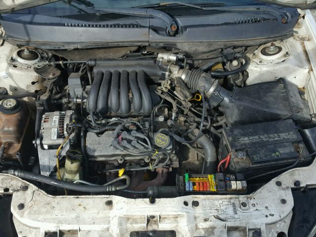 1FAFP52U23A118932 - 2003 FORD TAURUS LX WHITE photo 7