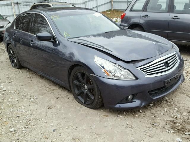 JN1CV6AR0CM676334 - 2012 INFINITI G37 GRAY photo 1