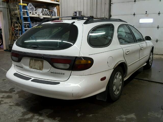 1MELM55U2VA616082 - 1997 MERCURY SABLE WHITE photo 4