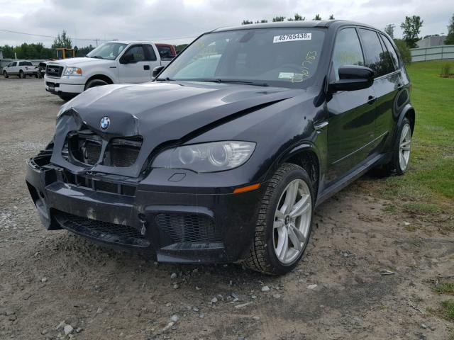 5YMGY0C55ALK25553 - 2010 BMW X5 M BLACK photo 2