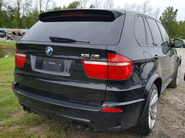 5YMGY0C55ALK25553 - 2010 BMW X5 M BLACK photo 4