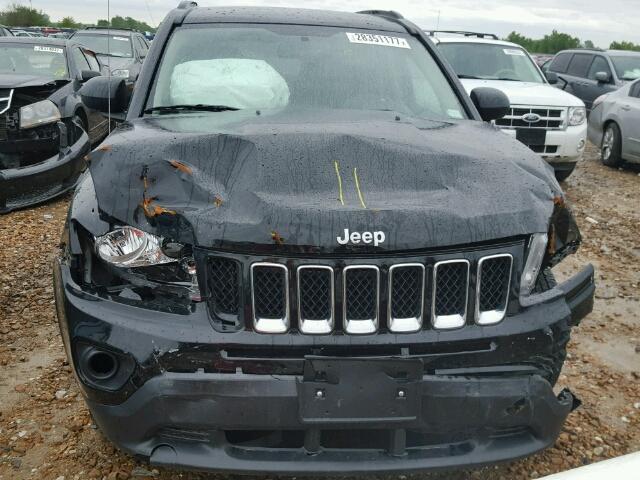 1C4NJCBAXGD641461 - 2016 JEEP COMPASS SP BLACK photo 7