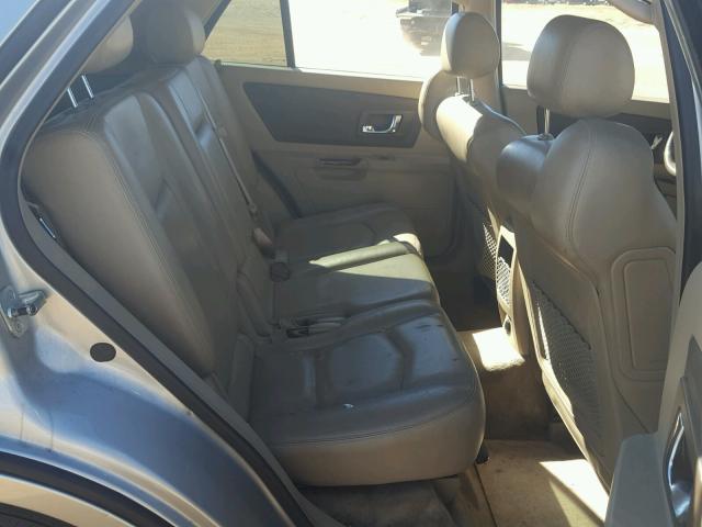 1GYEE637260140587 - 2006 CADILLAC SRX SILVER photo 6