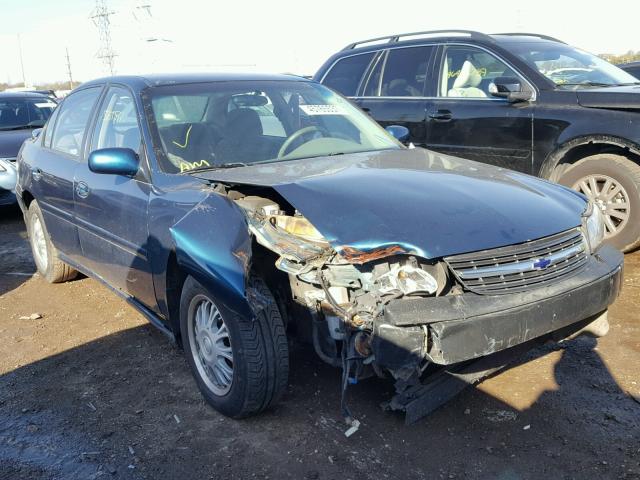 1G1NE52J82M607360 - 2002 CHEVROLET MALIBU LS BLUE photo 1