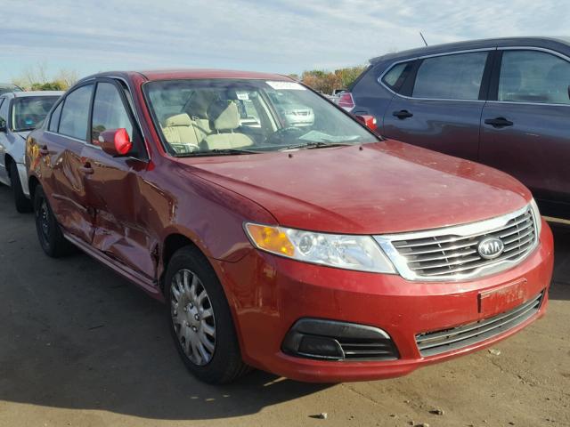 KNAGE228X95298570 - 2009 KIA OPTIMA LX RED photo 1